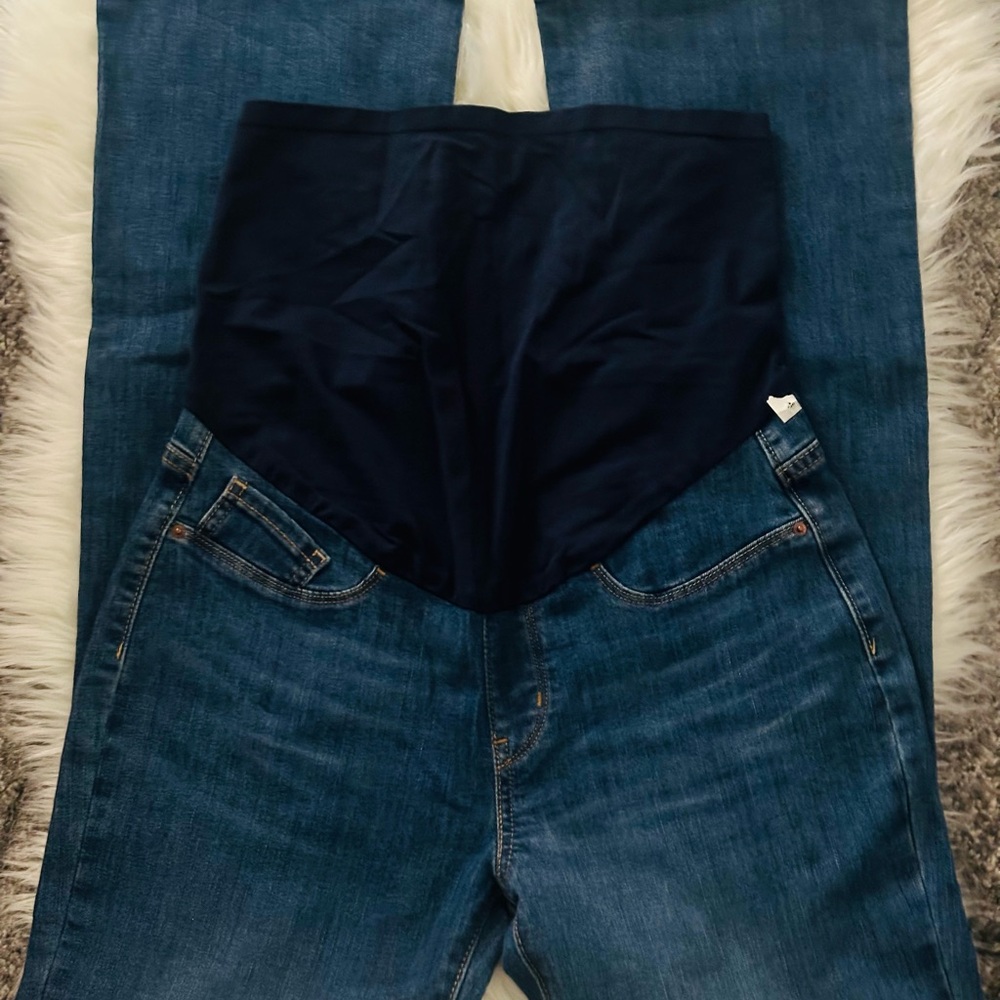 Women's Dark Blue Boot Cut Jeans